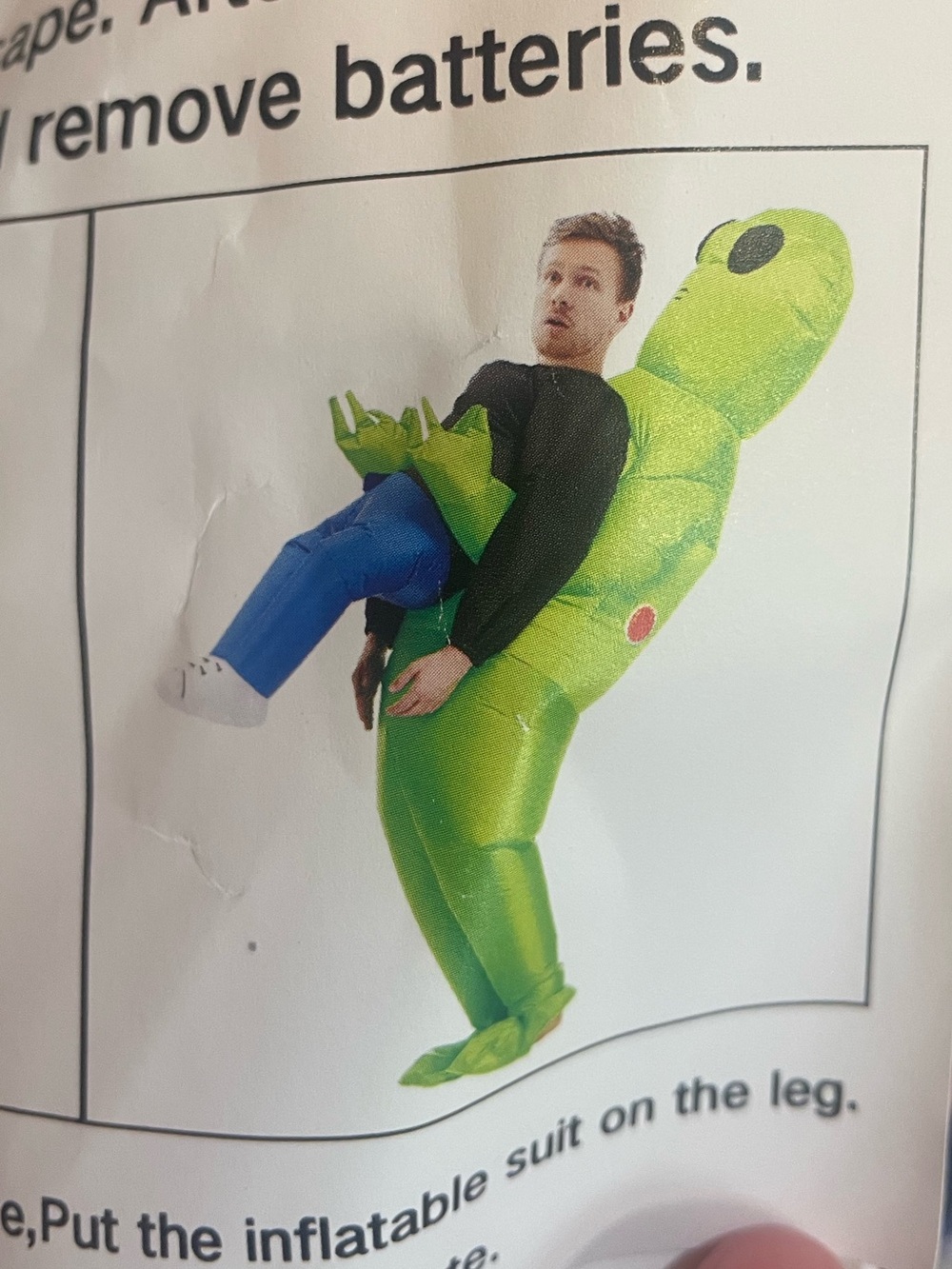 Inflatable costume - Picture 4 of 5